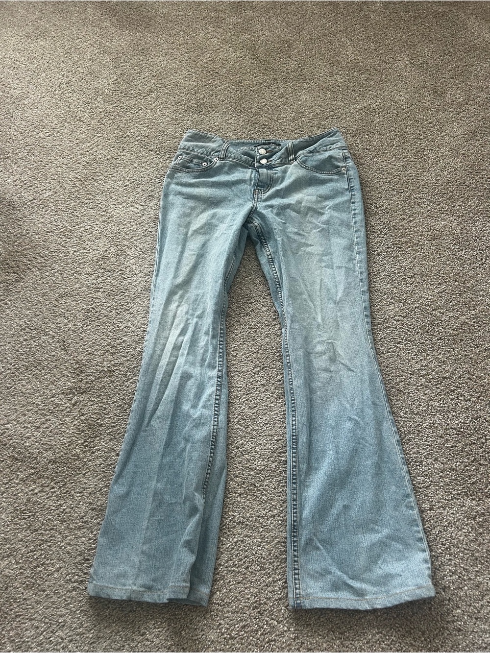 LONDONJEAN Light Blue Flare Jeans
